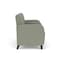 Lesro Siena Lounge Reception 2 Seat Tandem Seating, Black, OH Eucalyptus Upholstery SN2103 - alternate 2